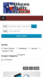 Mobile Screenshot of coupons.athensreview.com
